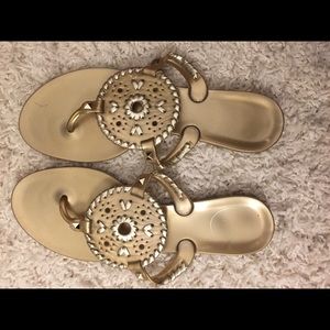 Jack Rogers jelly sandals
